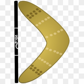 Boomerang Weapon Hunting Throw Fly Logo - Boomerang Template, HD Png Download