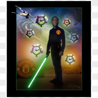 Romelu Lukaku, Manchester United Striker, Above - Luke Skywalker Jedi, HD Png Download