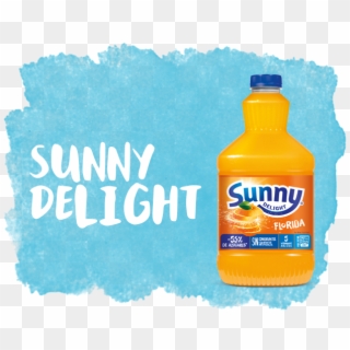 Sunny Delight Es La Bebida Más Adecuada Para La Merienda - Plastic Bottle, HD Png Download