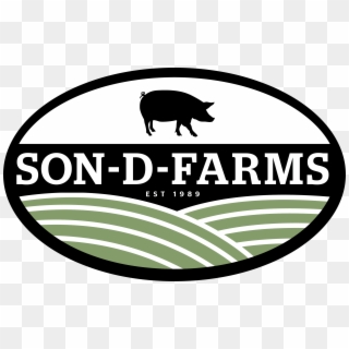 Son D Farms Logo - Swine Farm Logo, HD Png Download