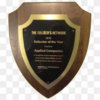 General Dynamics Recognition Plaque Win-t - Shield, HD Png Download