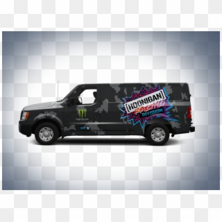 Hoonigan Racing Truck - Juice Served Here Van, HD Png Download