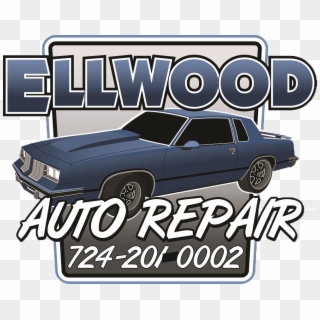 Ellwood Auto Repair Logo - Oldsmobile Cutlass Supreme, HD Png Download