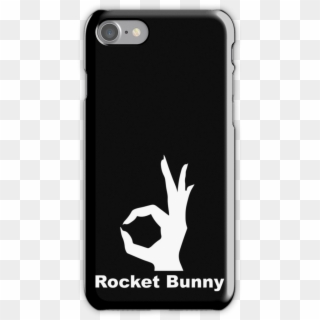 White Iphone 7 Snap Case - Rocket Bunny Pandem Logo, HD Png Download
