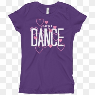 Just Dance Girl's T-shirt - Active Shirt, HD Png Download