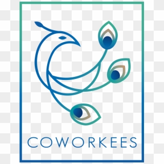 Cw Logo Couleurs Web - Logo Coworkees, HD Png Download