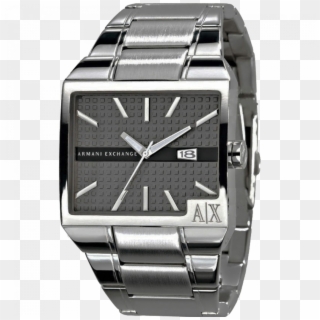 Relógio Armani Exchange Ax Uax2003 - Armani Exchange Rectangular Watch, HD Png Download