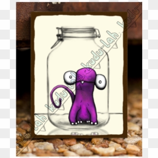 Albee Mason Jar Critter By Kudu-lah / Awesome Critter - Drawing, HD Png Download