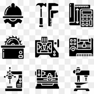 Manufacturing - Transparent Background Travel Icons, HD Png Download