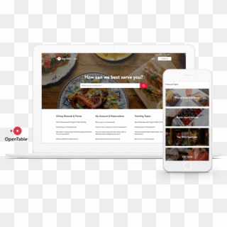 Easily Turn Any Digital Experience Into A Pixel-perfect - Opentable, HD Png Download