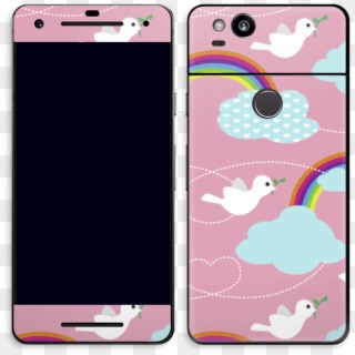 Peace & Birds Skin Pixel - Iphone, HD Png Download