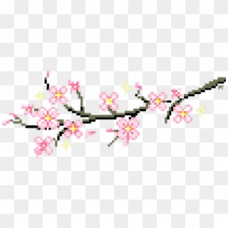 Desktop Wallpaper, Tenor, Kawaii, Flower, Pink Png - Cherry Blossom Gif Transparent, Png Download