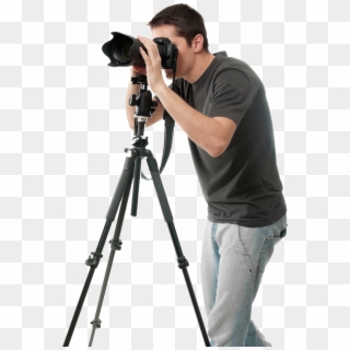 Camera Man Png - Tripod Description, Transparent Png