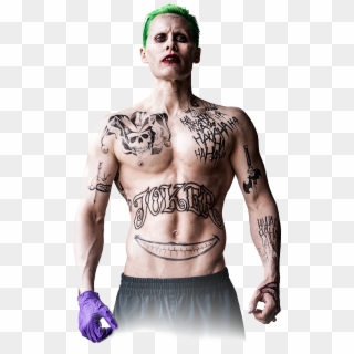 Suicide Squad Joker Stance Youth Hoodie - Jared Leto Abs Joker, HD Png Download