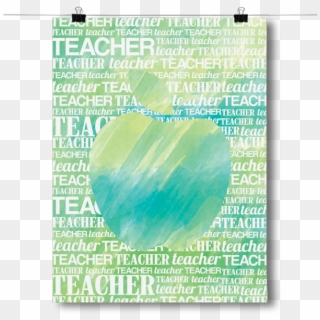 Inspired Posters Apple Silhouette - Paper, HD Png Download