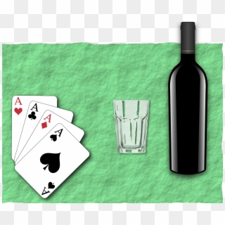 This Free Icons Png Design Of Poker Bottle - Clip Art, Transparent Png