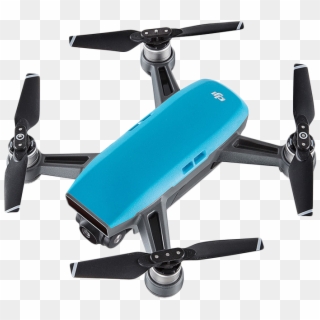 Dji Spark Sky Blue Drone - Dji Spark Combo Sky Blue, HD Png Download