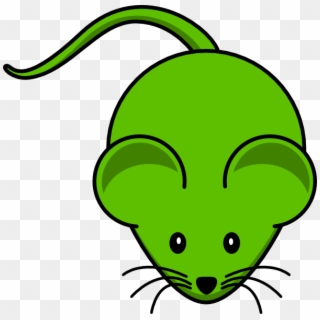 Green Rat Clip Art At Clker - Mouse Clip Art, HD Png Download