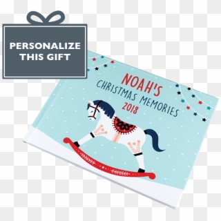 Personalised Rocking Horse Christmas Memory Journal - Personalised Diary, HD Png Download