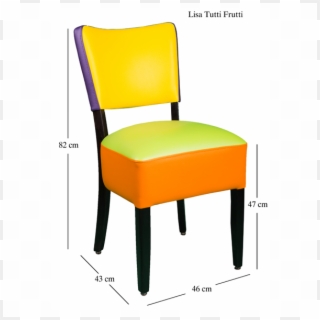 Lisa Tutti Frutti - Chair, HD Png Download