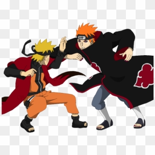 Naruto Clipart Transparent Background - Naruto Vs Pain Png, Png Download