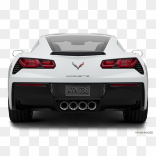 Corvette C7 Rear View, HD Png Download