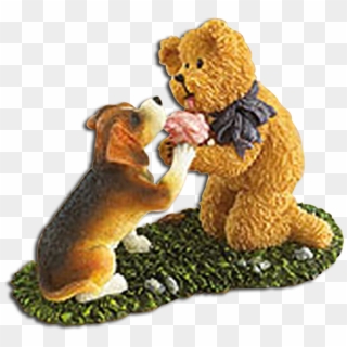 Boyds Puppy Paws And Pals Jake Teddy Bear And Timmy - Cartoon, HD Png Download