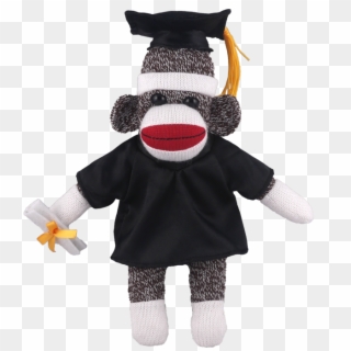 Original - Graduate Sock Monkey, HD Png Download