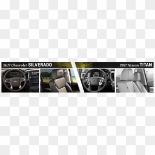 2017 Chevrolet Silverado 1500 Vs 2017 Nissan Titan - Nissan Teana, HD Png Download
