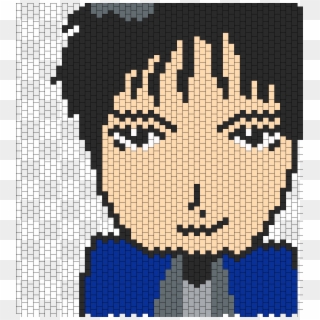 Colonel Roy Mustang Poster 1 Bead Pattern - Cross-stitch, HD Png Download