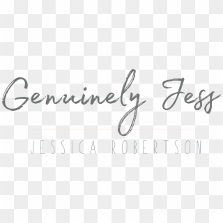 Genuinely Jess Robertson - Calligraphy, HD Png Download