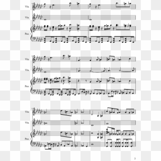 Kuusou Mesorogiwi Sheet Music Composed By Yousei Teikoku - Mirai Nikki Partitura Violin, HD Png Download