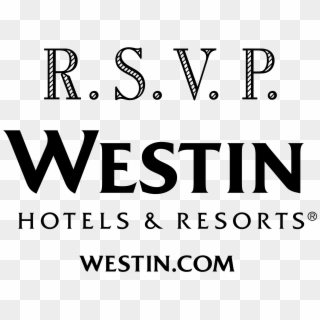 Rsvp Logo Png Transparent - Westin Hotel, Png Download