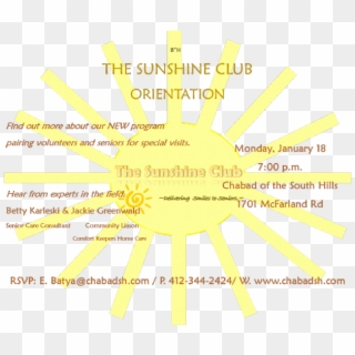 Invitation 2 - Sun Nursery, HD Png Download
