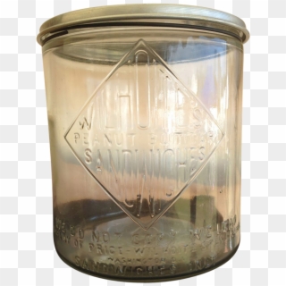 Advertising Glass Jar 1930's Wilhoite's Peanut Butter - Insect, HD Png Download