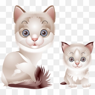 Persian Cat Clipart Rag Doll - Cat Vector, HD Png Download