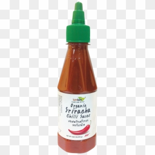 Organic Sriracha Chilli Sauce - Glass Bottle, HD Png Download