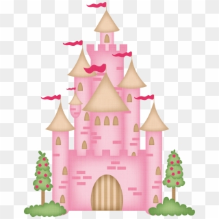 Disneyland Clipart Tall Castle - Topo De Bolo Barbie Princesa, HD Png Download