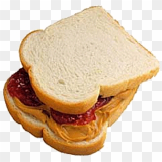 Peanut Butter And Jelly Sandwich, Toast Sandwich, French - 5 Ejemplos De Mezclas Heterogéneas, HD Png Download