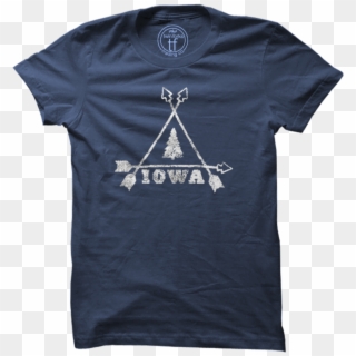 Iowa Arrow Tipi Tee - Wordpress T Shirt, HD Png Download