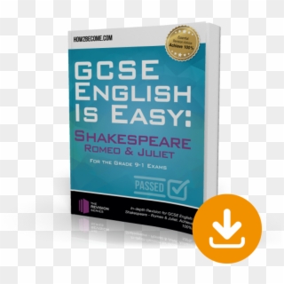 Gcse English Is Easy Shakespeare Romeo & Juliet Download - Lassa, HD Png Download