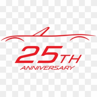 Http - //seanhoover - Com/work/miata - 25 - Red - Miata 25th Anniversary Logo, HD Png Download