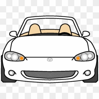 Here Are Large White Versions Of Each Generation For - Sports Car, HD Png Download