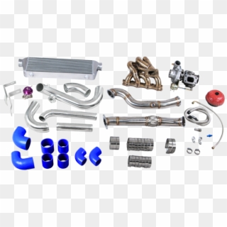 Version 2 Turbo Manifold Downpipe Intercooler Kit For - Motorcycle, HD Png Download