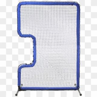 Protector™ Blue Series C-shaped Softball Screen - Net, HD Png Download