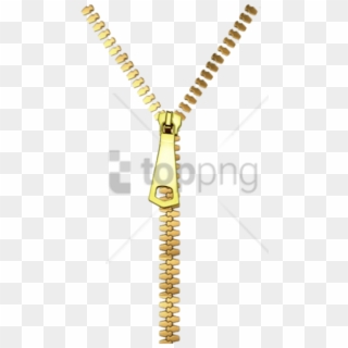 Free Png Gold Zipper Png Png Image With Transparent - Gold Zipper Png, Png Download