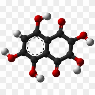 Spinochrome D 3d Balls - Phloroglucinol Molecule, HD Png Download