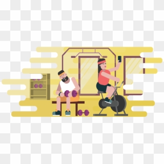 Exercise Clipart Gym Equipment - Fitness Testing Png, Transparent Png