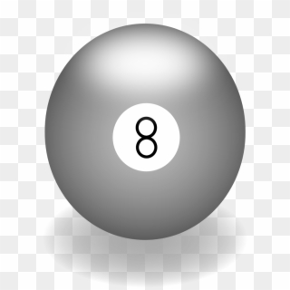 Eight Ball - Eight Ball Transparent Background, HD Png Download