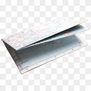 Folded Map Png - Architecture, Transparent Png